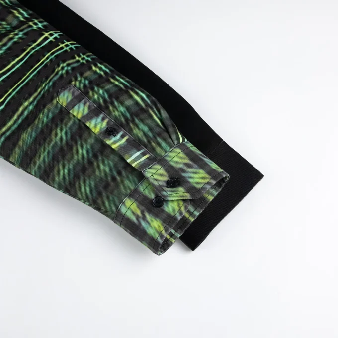 DTG Print Men's Fashion Knitted Varsity Jacket Breathable Eco-friendly Sweater Jacket with Interlining