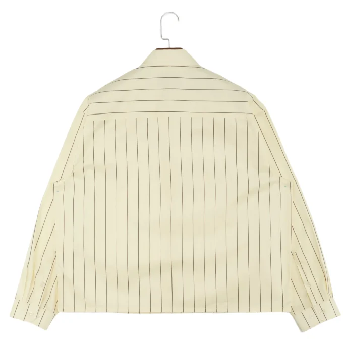 Stylish Men's High Quality Stripes Loose Fit Long Sleeve Shirts