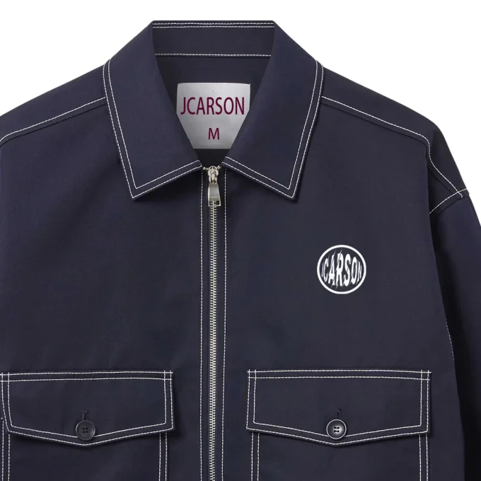 Unisex Coated Zip-Up Casual Denim Jacket Turn-Down Collar Front Washed Technics Breathable Windproof Quick Dry Autumn