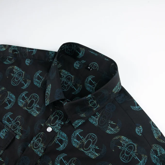 DTG Long Sleeve Shirt for Men Comfortable Cotton Men Shirts