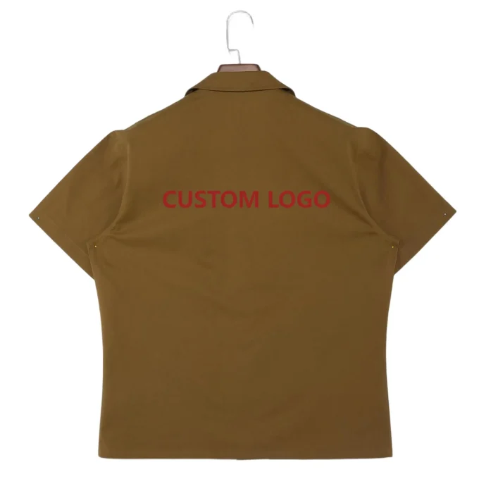 Men's Vintage Style Button up Short Sleeve Shirts