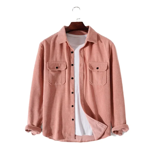 High Quality Men's Streetwear Style Long Sleeve Shirts