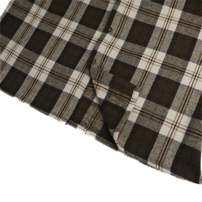 Men's Vintage Style Plaid Button Down Long Sleeve Shirts