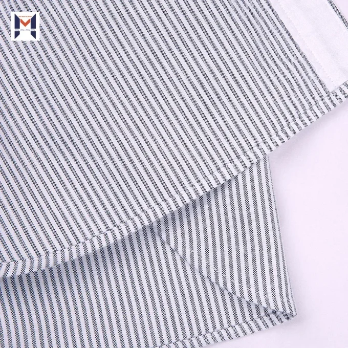 Fabric Strip Button Down Solid Color Shirts Accessories Long Sleeve Shirts for Man