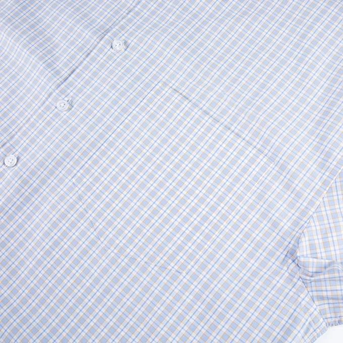 Spring Summer Organic Button up Shirt 100% Cotton Plain Short Sleeve for Men Plus Size