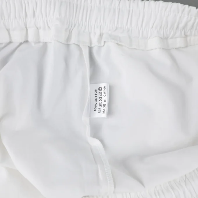 Men's Summer Breathable Shorts Lightweight Pure Cotton Fabric Outwear with Digital Printing