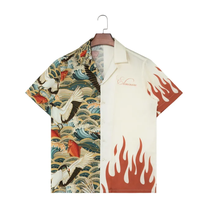 New Design High Quality Slim Fit Short Sleeve Casual Shirt for Men Solid Color Poplin Fabric Breathable Yarn Dyed for Summer