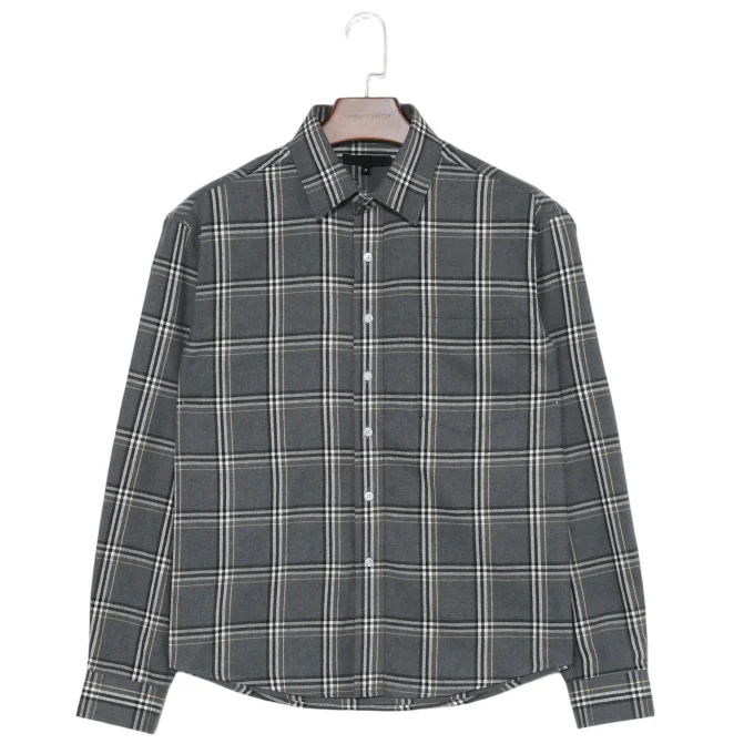 Men's High Quality Plaid Long Sleeve Flannel Shirts