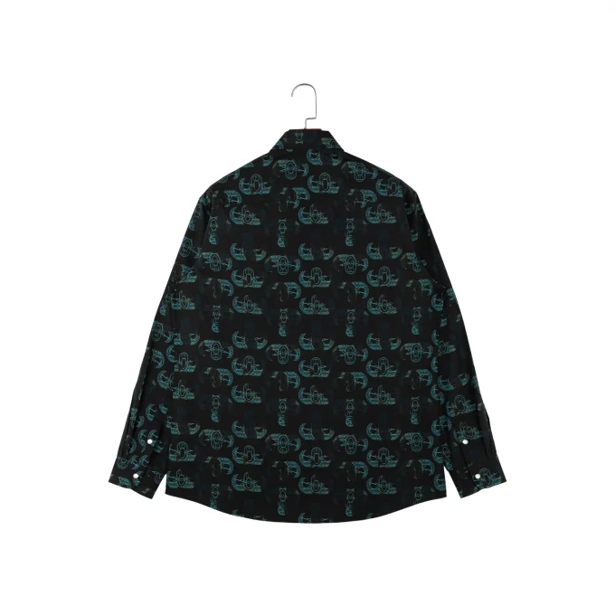 DTG Long Sleeve Shirt for Men Comfortable Cotton Men Shirts