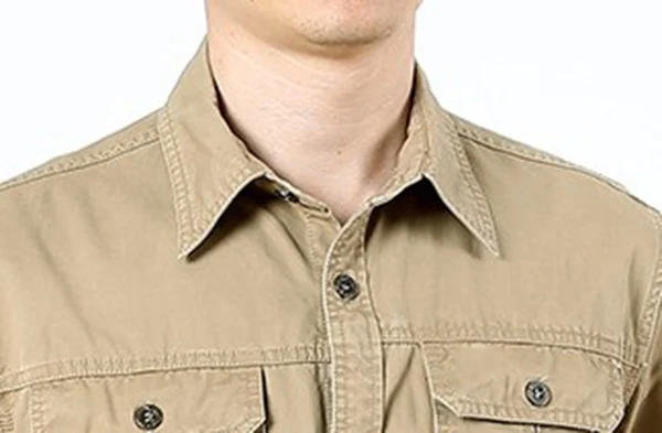 Shirts Mechanic Fishing Hunting High Quality Mens 5Xl Men Outdoor Shirt