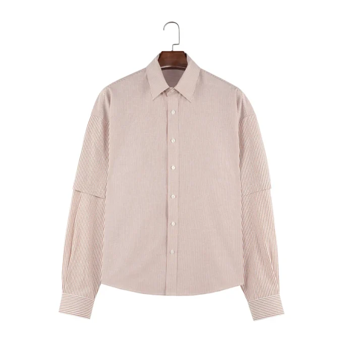 Fashion Men'S Shirt Solid Color Non-Iron Anti-Wrinkle Slim Breathable Suit Men High Quality Long Sleeve Shirt