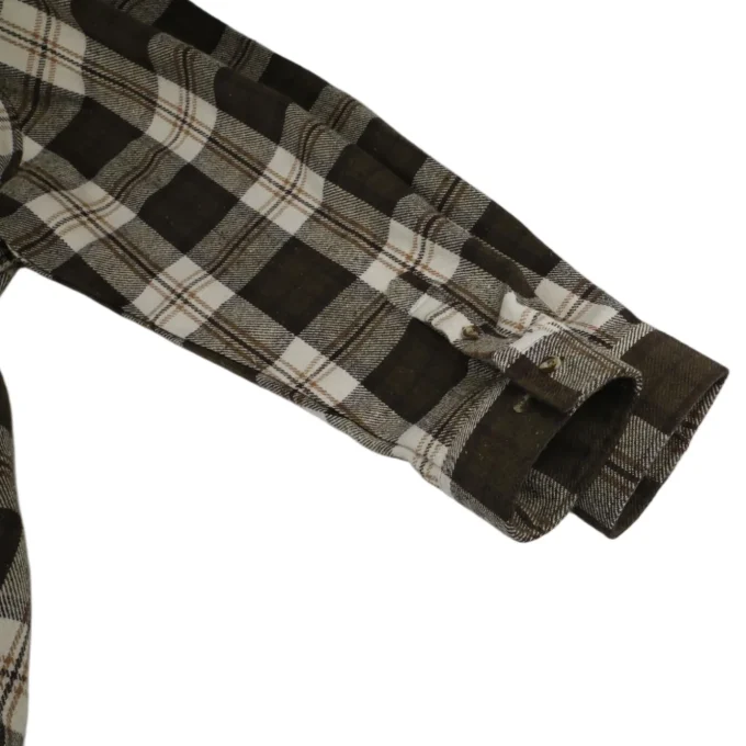 Men's Vintage Style Plaid Button Down Long Sleeve Shirts