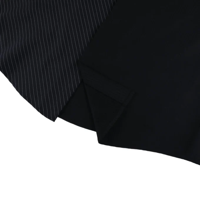 Patchwork Corduroy Embroidered Long Sleeve Cotton Blend Men's Shirts