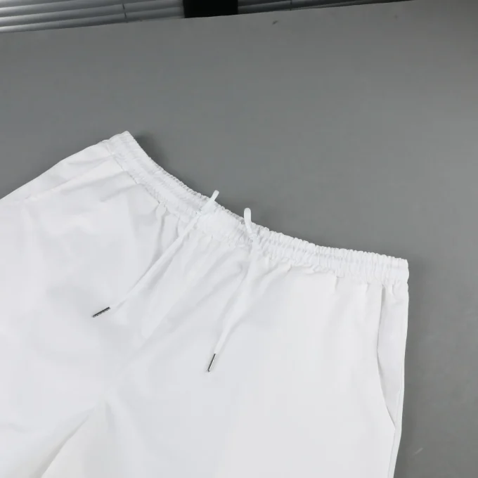 Men's Summer Breathable Shorts Lightweight Pure Cotton Fabric Outwear with Digital Printing