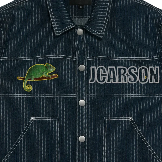 Premium Men's Corduroy Boxy Style Short Sleeve Shirts 100% Cotton Anti-Wrinkle Embroidered