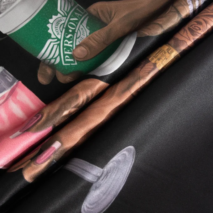 Design High Quality Silk Slim Fit Short Sleeve Casual Color-Blocking Shirt for Men Breathable for Summer