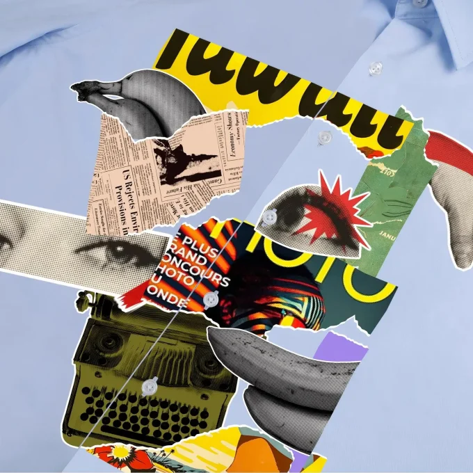 Men's 100% Cotton Digital Print with Anti-Shrinkle Breathable Autumn Long Sleeve Casual Shirts