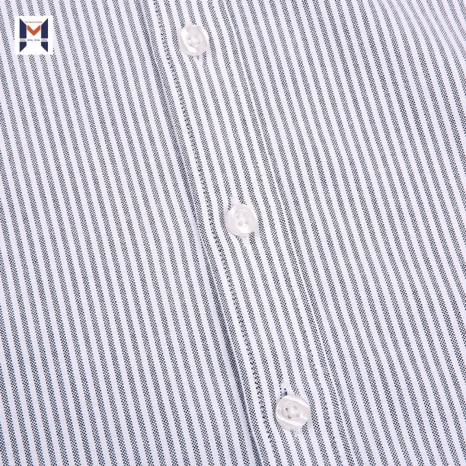 Fabric Strip Button Down Solid Color Shirts Accessories Long Sleeve Shirts for Man