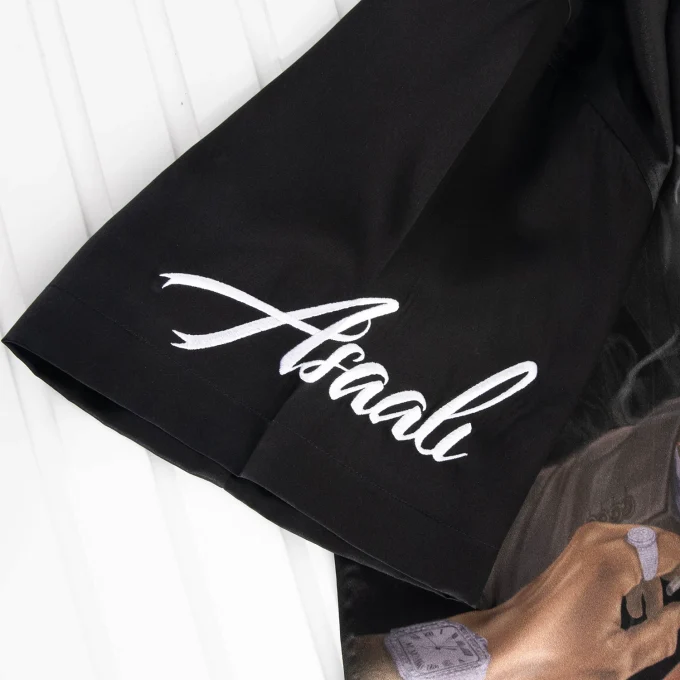 Design High Quality Silk Slim Fit Short Sleeve Casual Color-Blocking Shirt for Men Breathable for Summer