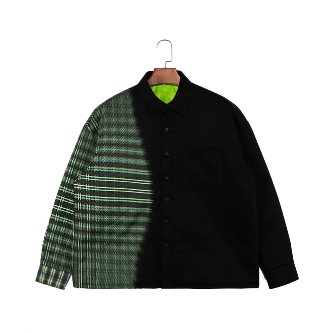 DTG Print Men's Fashion Knitted Varsity Jacket Breathable Eco-friendly Sweater Jacket with Interlining