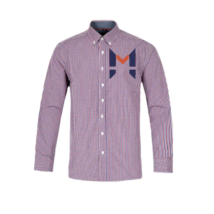 Button up Shirts Bamboo and Polyester Plaid  Shirt Business Man Super Soft