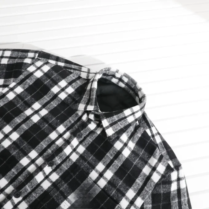 Luxury High Quality Plaid Long Sleeve Designer Satin Plus Size Men's Western Jacket