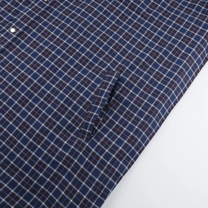 Autumn Winter Fashion Plaid Long Sleeve Quilted Lining Flannel Coats Flannel Shirts for Men Clothing