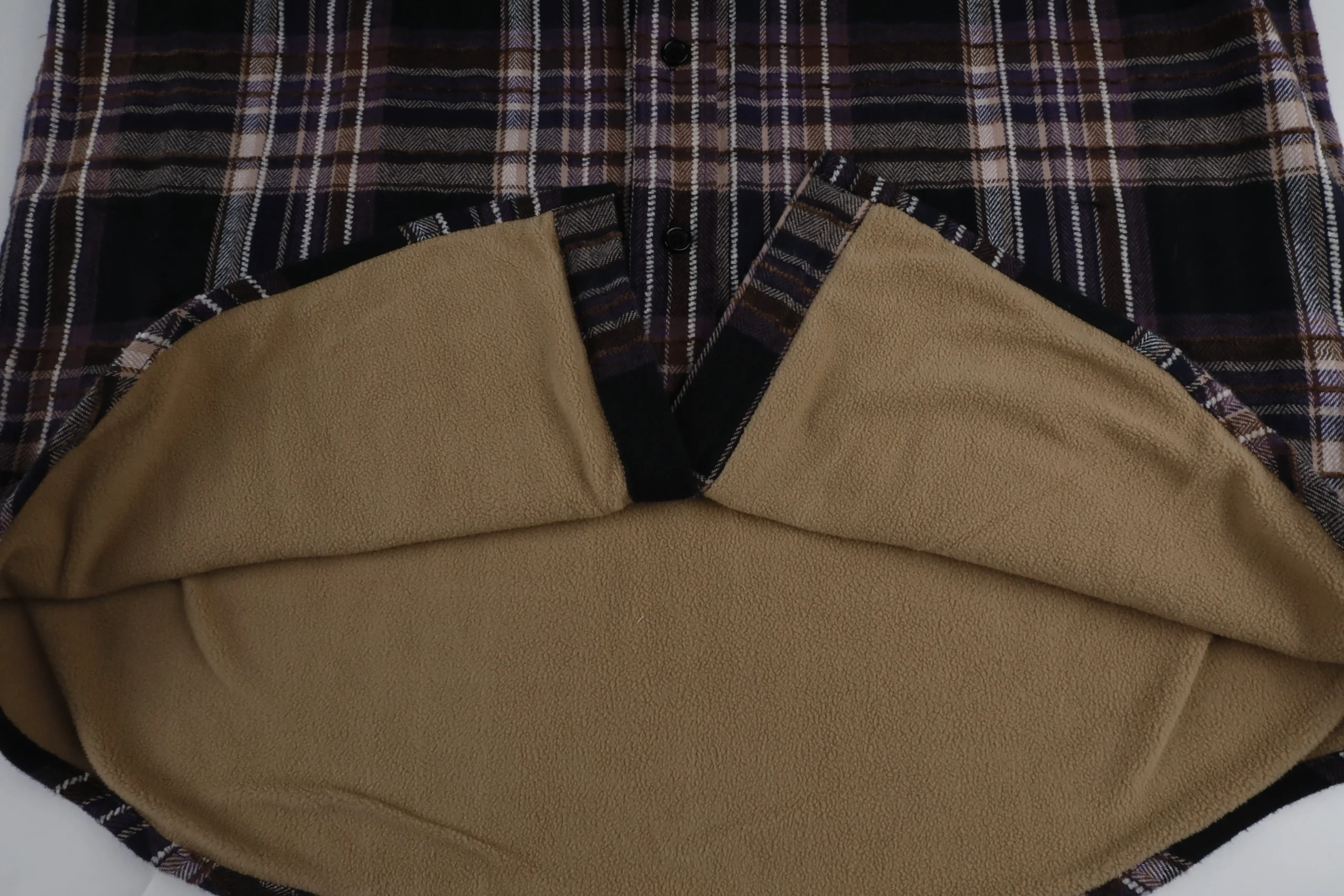 Unisex Spring Casual Two Layer Corduroy Shirt Jacket Stand Collar Zipper Closure 100% Cotton Waterproof Breathable - Image 6