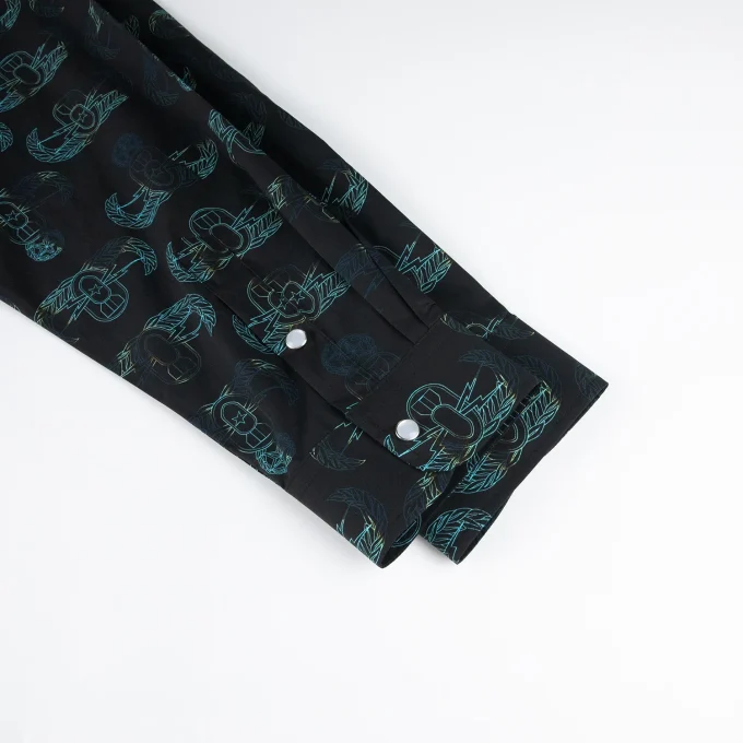 DTG Long Sleeve Shirt for Men Comfortable Cotton Men Shirts