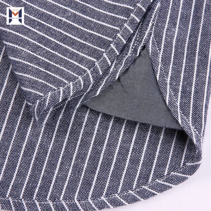 Men Shirts Linen/Cotton Blend Fabric Long Sleeve Solid Color 100% Support