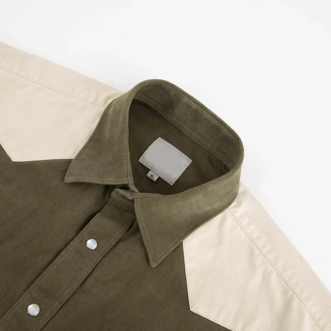 Design Casual Loose Fit 100% Cotton Short Sleeve Button up Shirt for Men