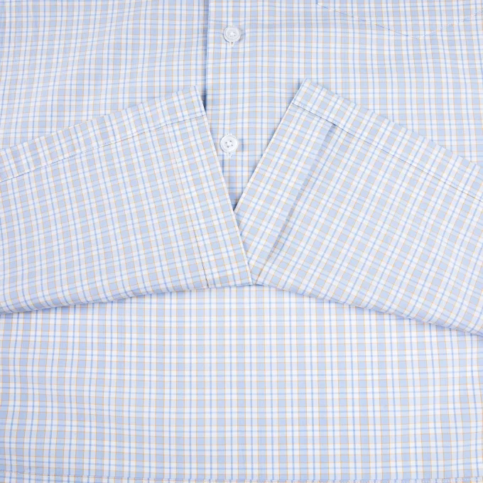 Spring Summer Organic Button up Shirt 100% Cotton Plain Short Sleeve for Men Plus Size