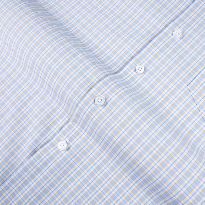 Spring Summer Organic Button up Shirt 100% Cotton Plain Short Sleeve for Men Plus Size