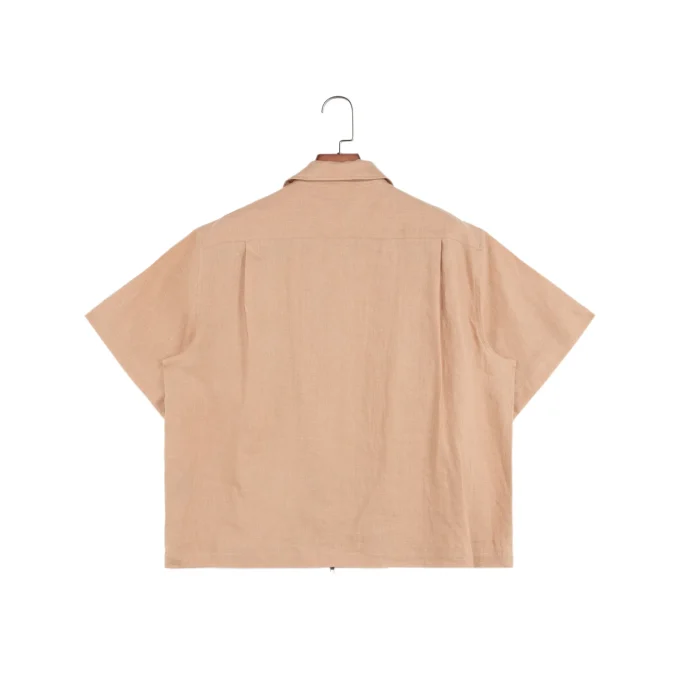 100% Cotton Zipper-Up Shirt Sets for Men Print and Embroid Plus Size Casual Social Men's Shirts Sets